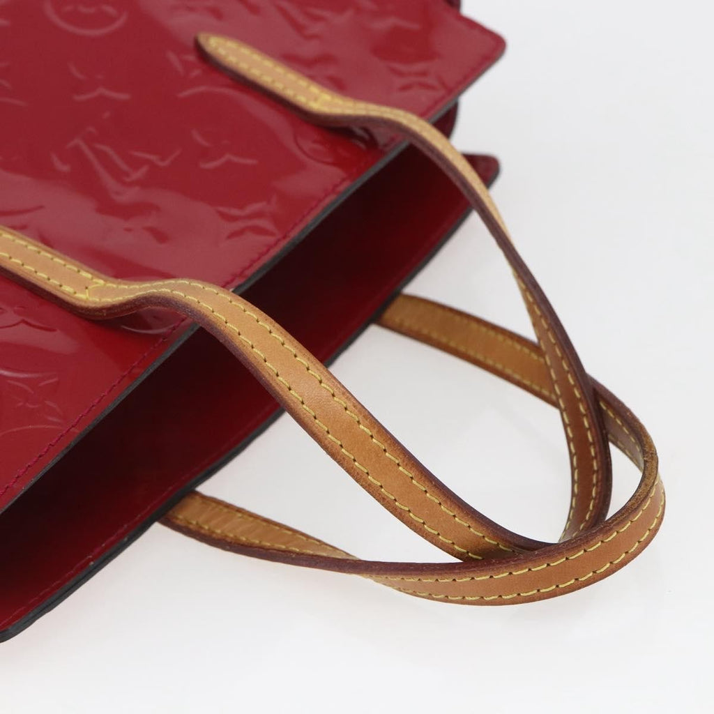 Louis Vuitton Catalina Handbag Monogram Vernis Pink Patent_Leather Handbag (Pre-Owned)