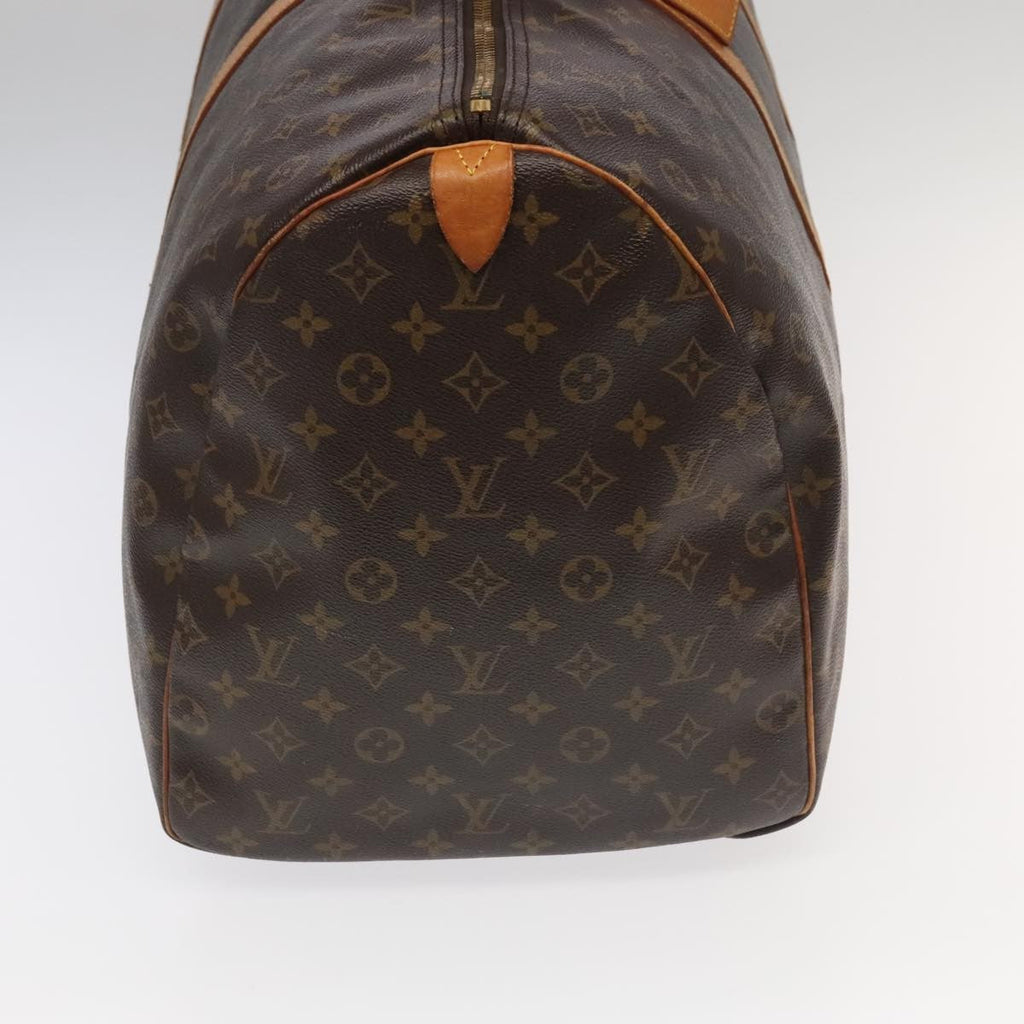 Louis Vuitton Keepall Bag Monogram Canvas Brown Canvas Travel Bag Bag (Pre-Owned)