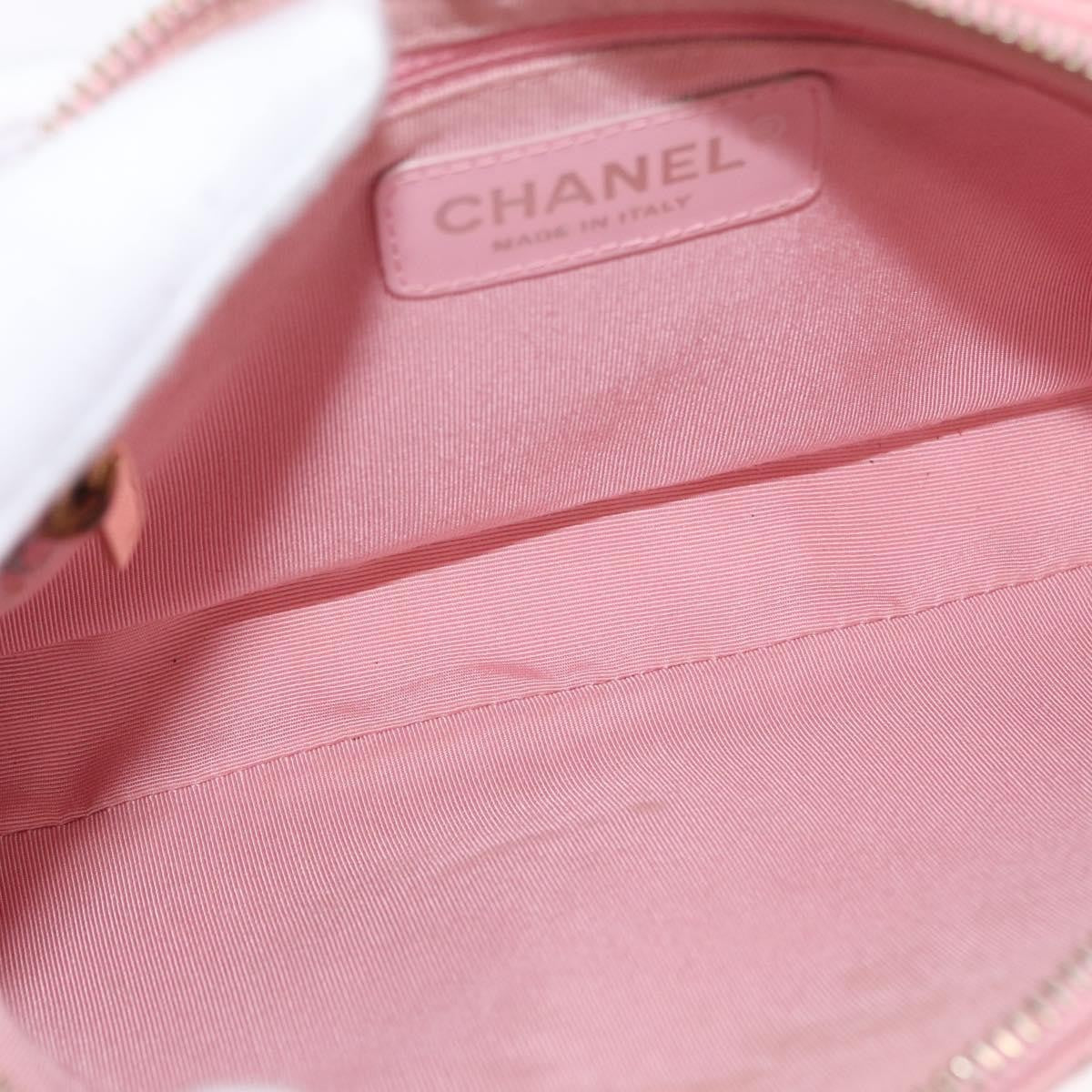 Chanel Timeless Cc Chain Shoulder Bag Quilted Caviar Pink Leather Shoulder Bag Bag (Pre-Owned)