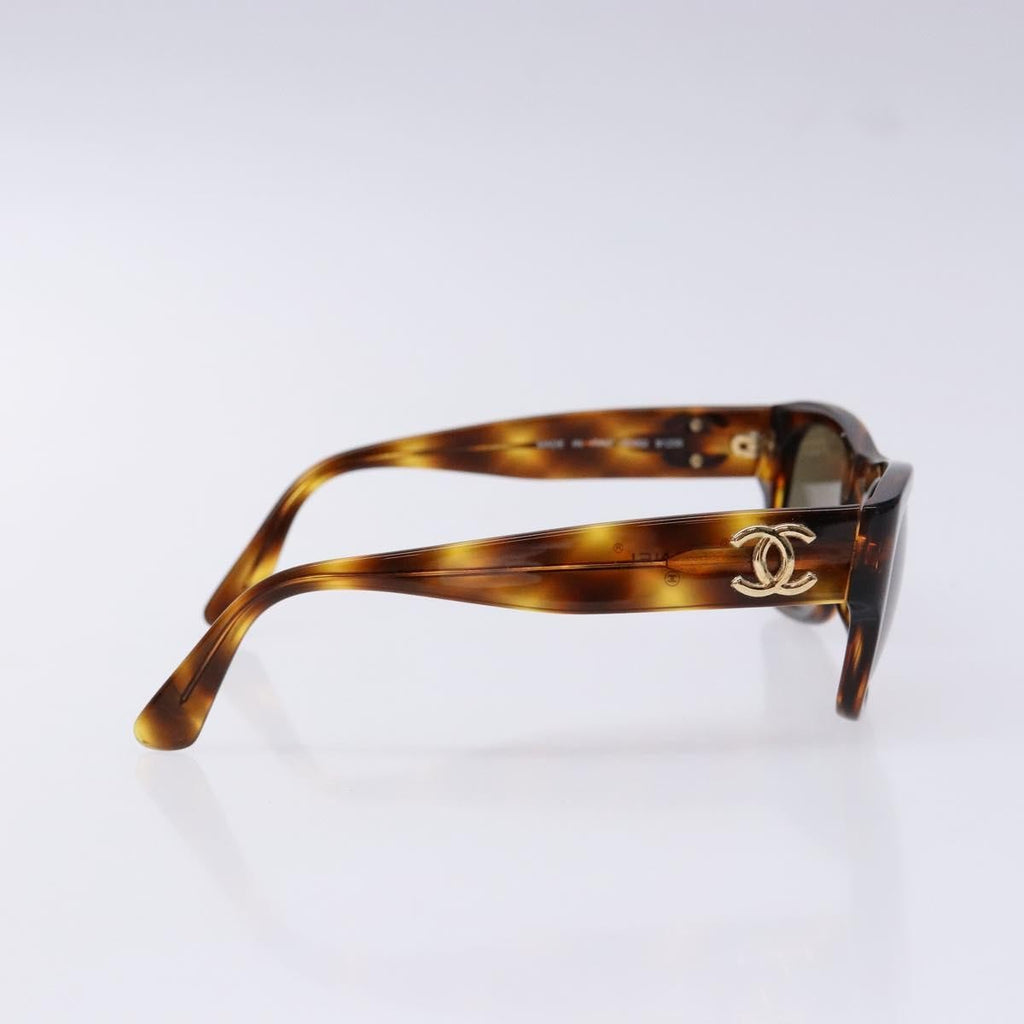 Chanel Logo Cc Sunglasses Plastic Brown Plastic Sunglasse Accessory (Pre-Owned)