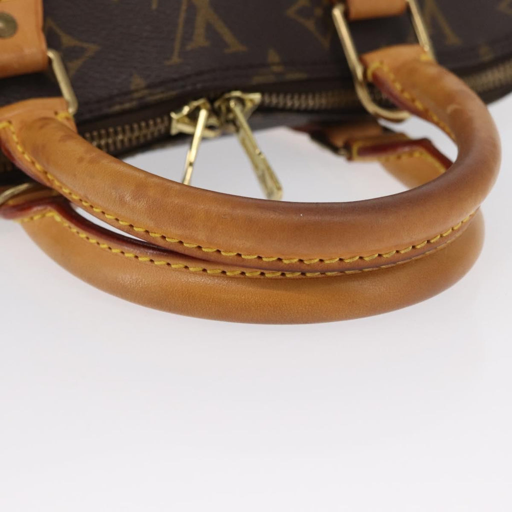 Louis Vuitton Alma Handbag Monogram Canvas Brown Canvas Handbag (Pre-Owned)