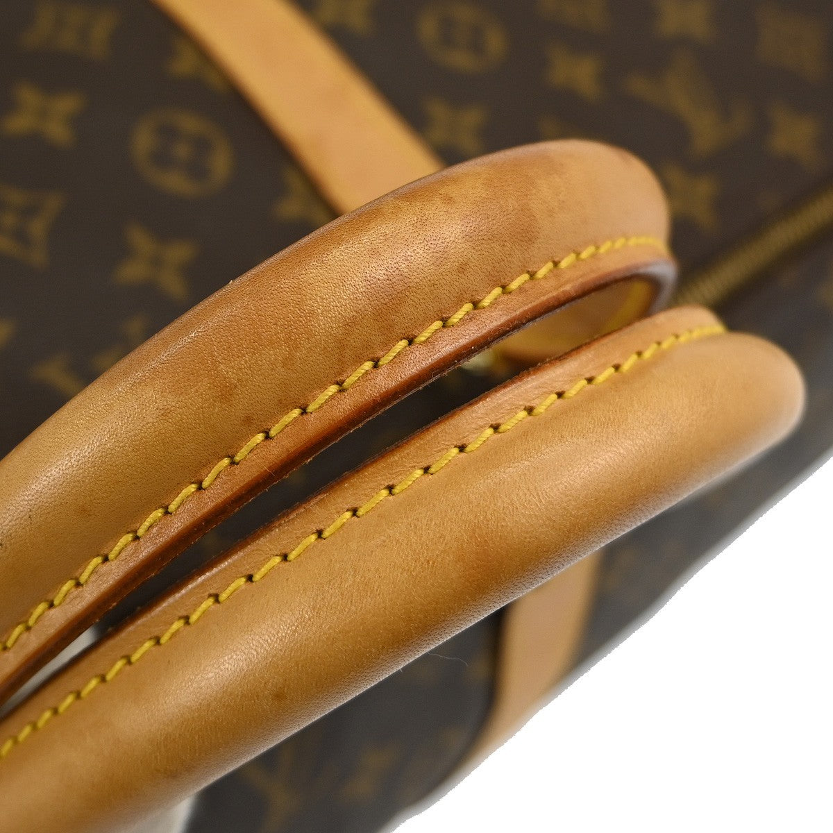 Louis Vuitton Keepall Bag Monogram Canvas Brown Canvas Travel Bag Bag (Pre-Owned)