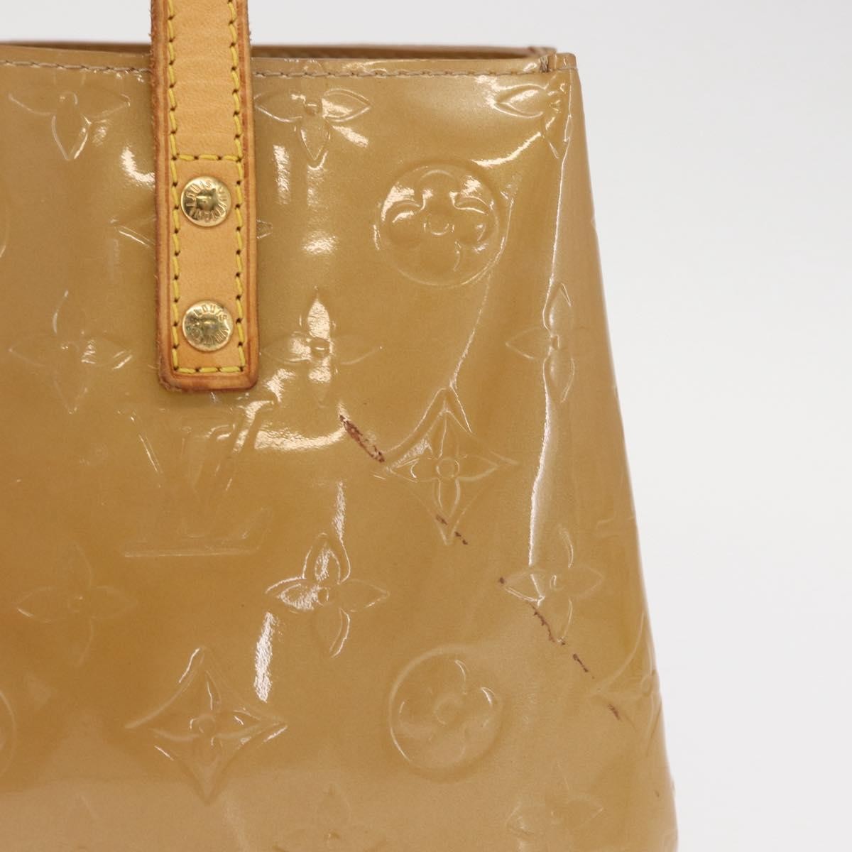 Louis Vuitton Reade Handbag Monogram Vernis Brown Patent_Leather Tote Bag Bag (Pre-Owned)