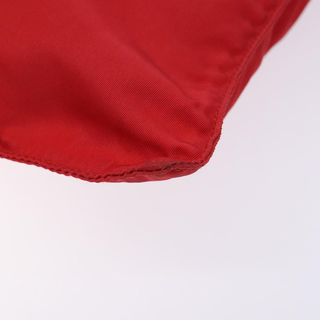 Prada Flat Messenger Bag Tessuto Red Nylon Bag (Pre-Owned)
