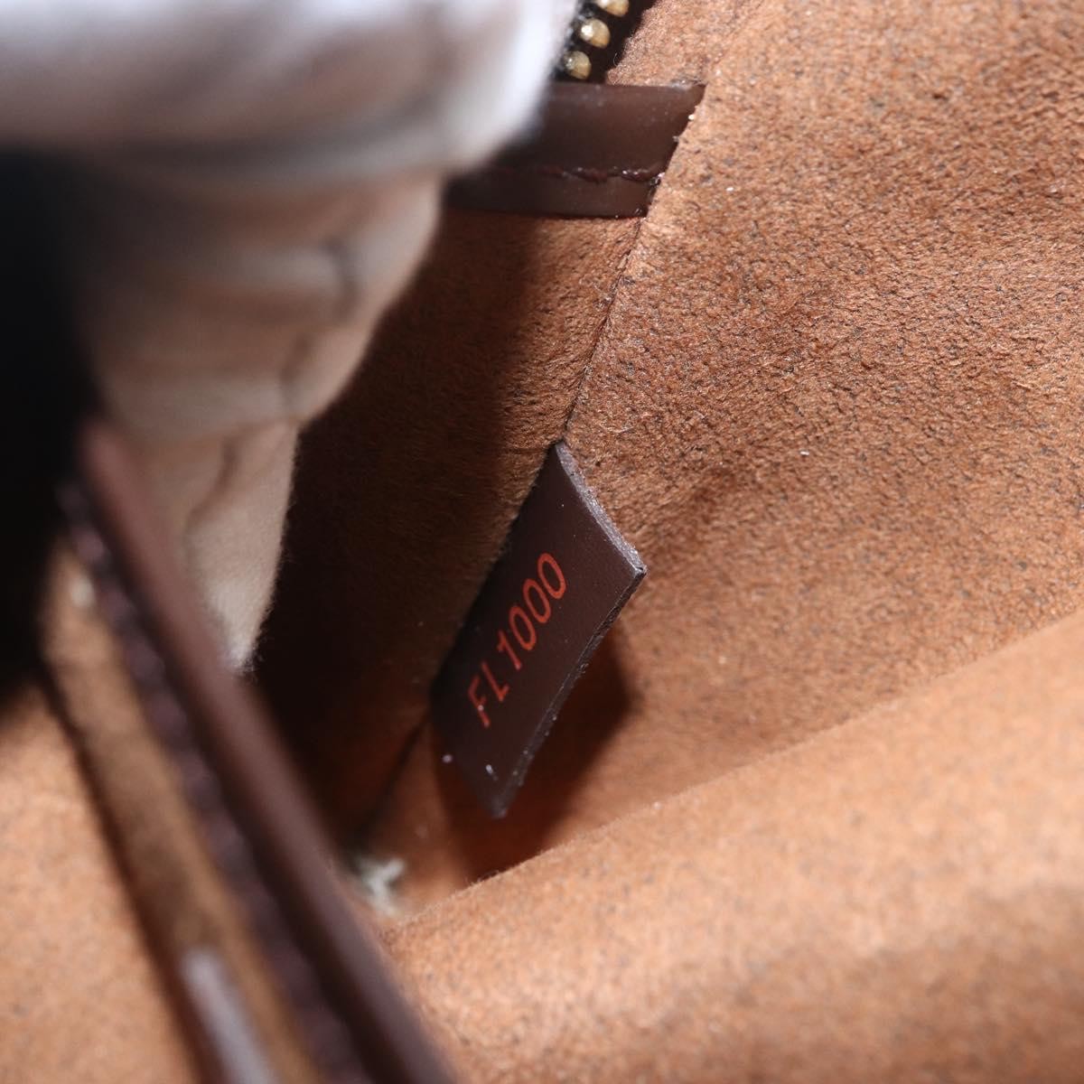 Louis Vuitton Pochette Saint Louis Damier Brown Canvas Clutche & Pouche Bag (Pre-Owned)