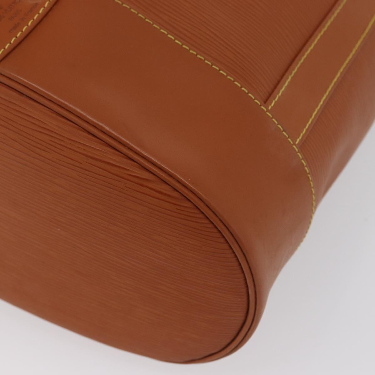 Louis Vuitton Randonnee Backpack Epi Leather Brown Leather Backpack Bag (Pre-Owned)