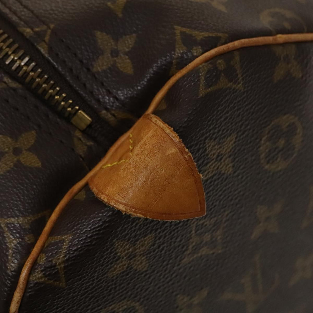 Louis Vuitton Keepall Bag Monogram Canvas Brown Canvas Travel Bag Bag (Pre-Owned)