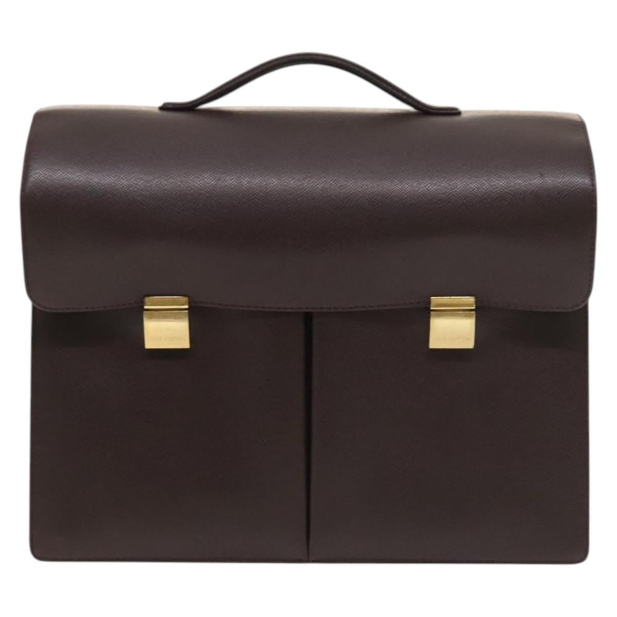 Louis Vuitton Rendez-Vous Shoulder Bag Monogram Metal Calfskin Brown Leather Bag (Pre-Owned)