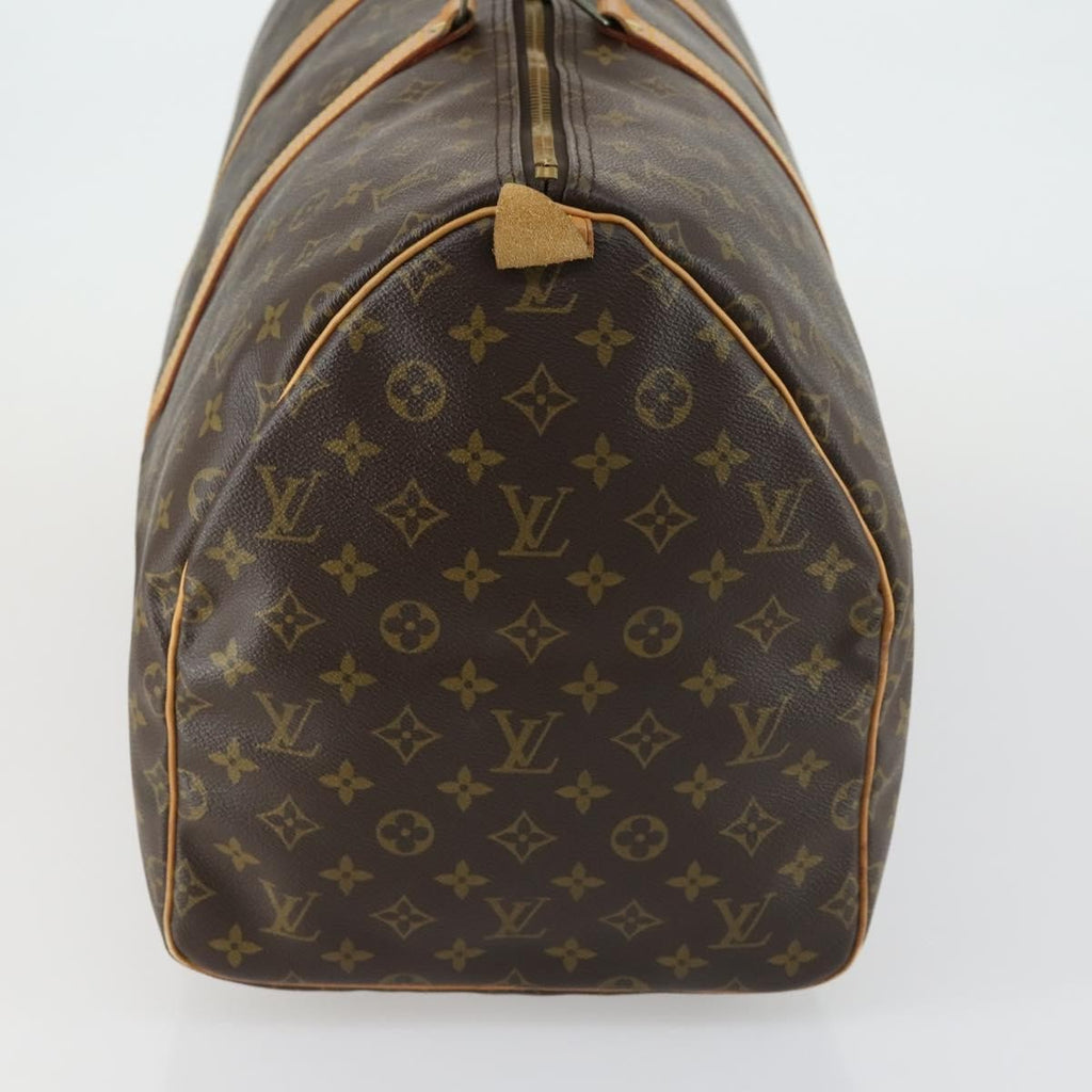 Louis Vuitton Keepall Bag Monogram Canvas Brown Canvas Travel Bag Bag (Pre-Owned)