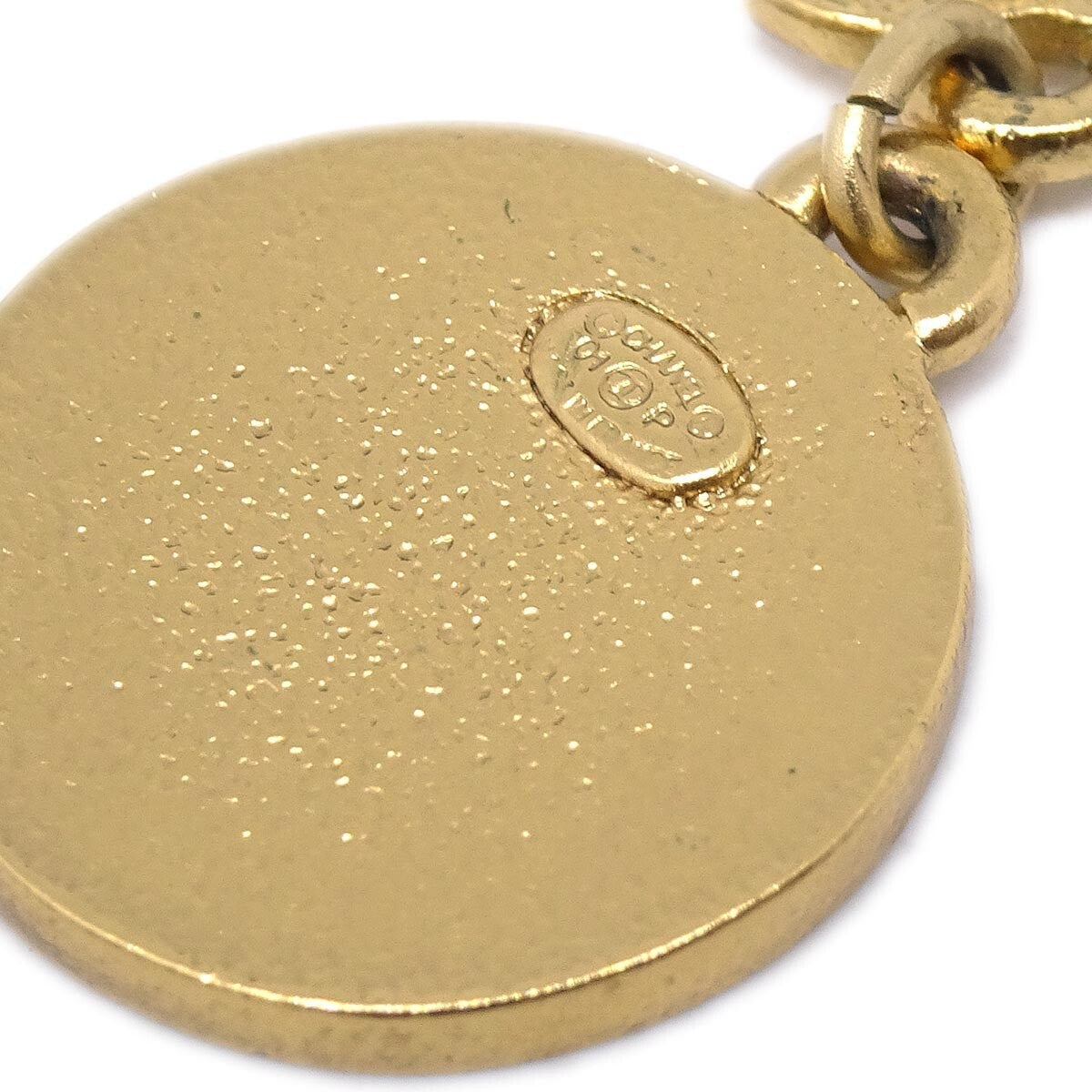 Chanel Cc Star Dangle Earrings Metal With Enamel Gold Gold_Plated Earrings Jewelry (Pre-Owned)