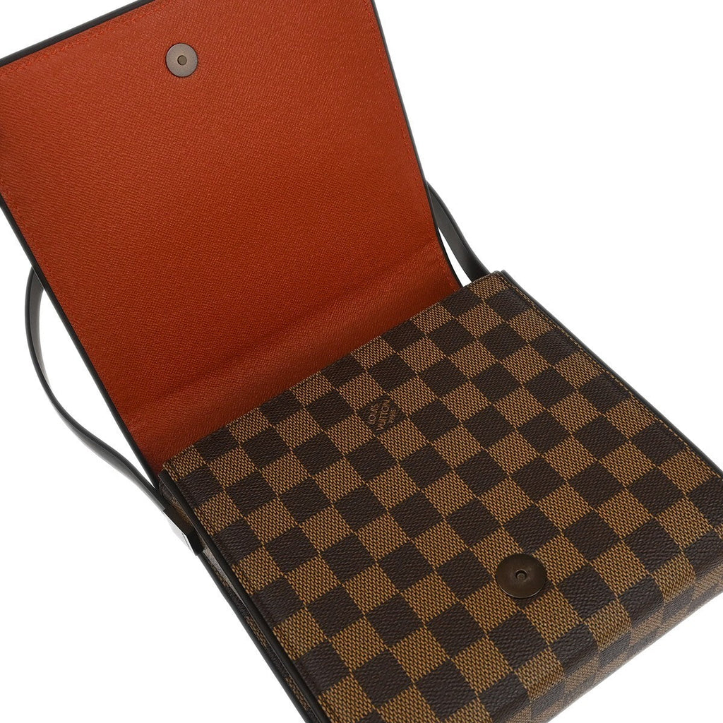 Louis Vuitton Tribeca Handbag Damier Brown Canvas Handbag (Pre-Owned)