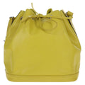 Louis Vuitton Petit Noe Handbag Epi Leather Green Leather Shoulder Bag Bag (Pre-Owned)