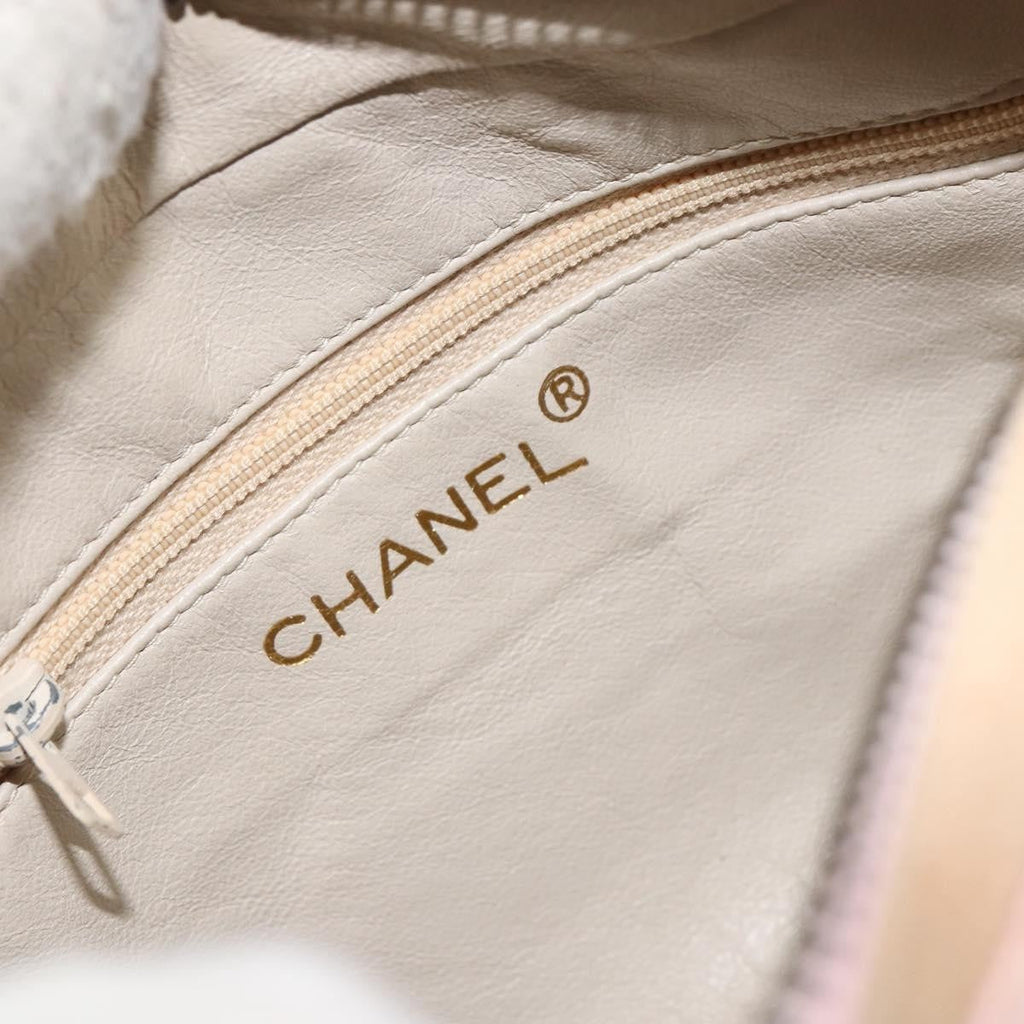 Chanel Vintage Camera Tassel Bag Satin Pink Satin Shoulder Bag Bag (Pre-Owned)