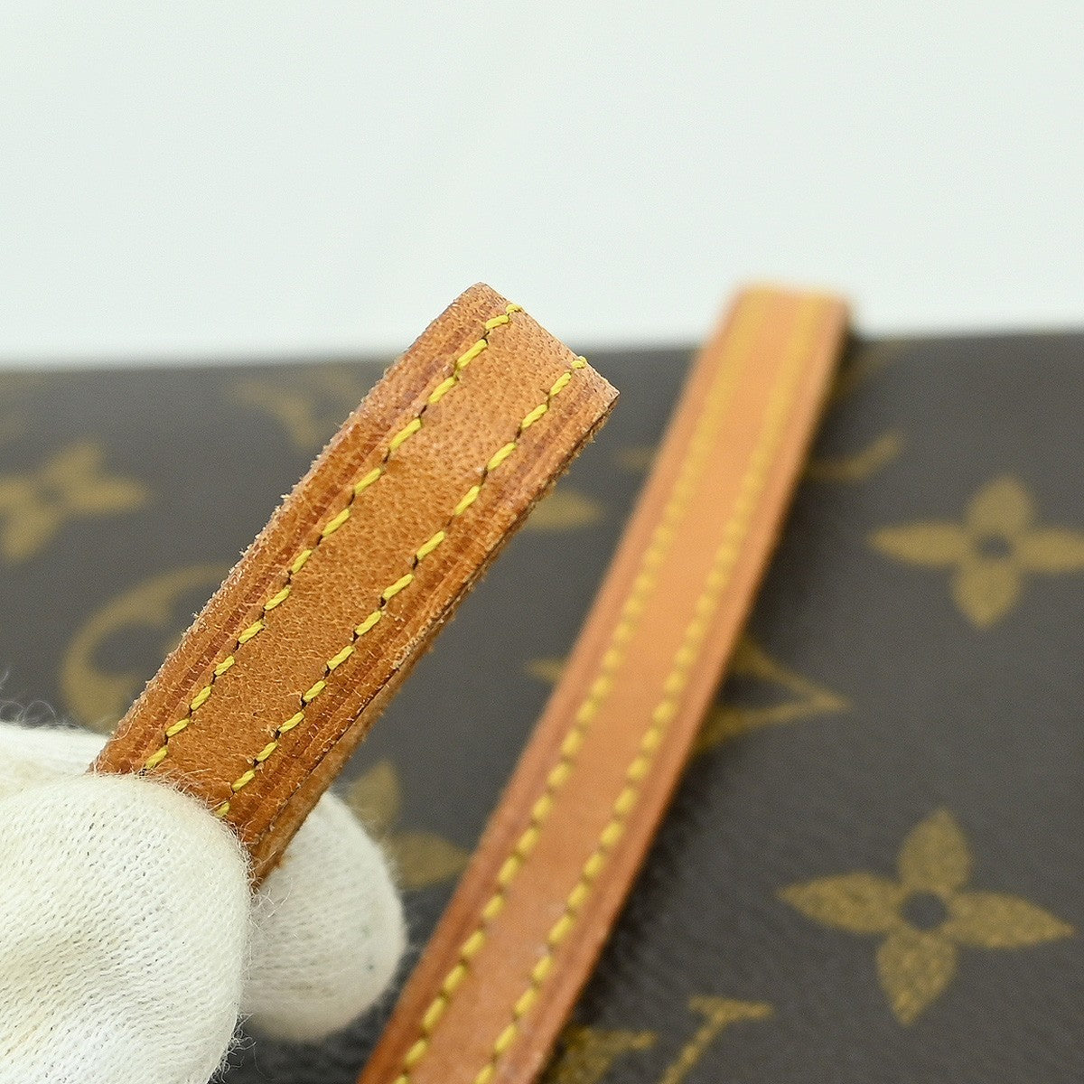 Louis Vuitton Twin Handbag Monogram Canvas Brown Canvas Clutche & Pouche Bag (Pre-Owned)