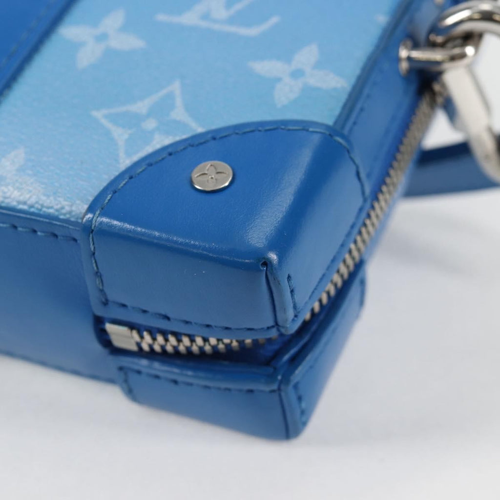 Louis Vuitton Soft Trunk Wallet Limited Edition Monogram Clouds Blue Canvas Clutche & Pouche Bag (Pre-Owned)