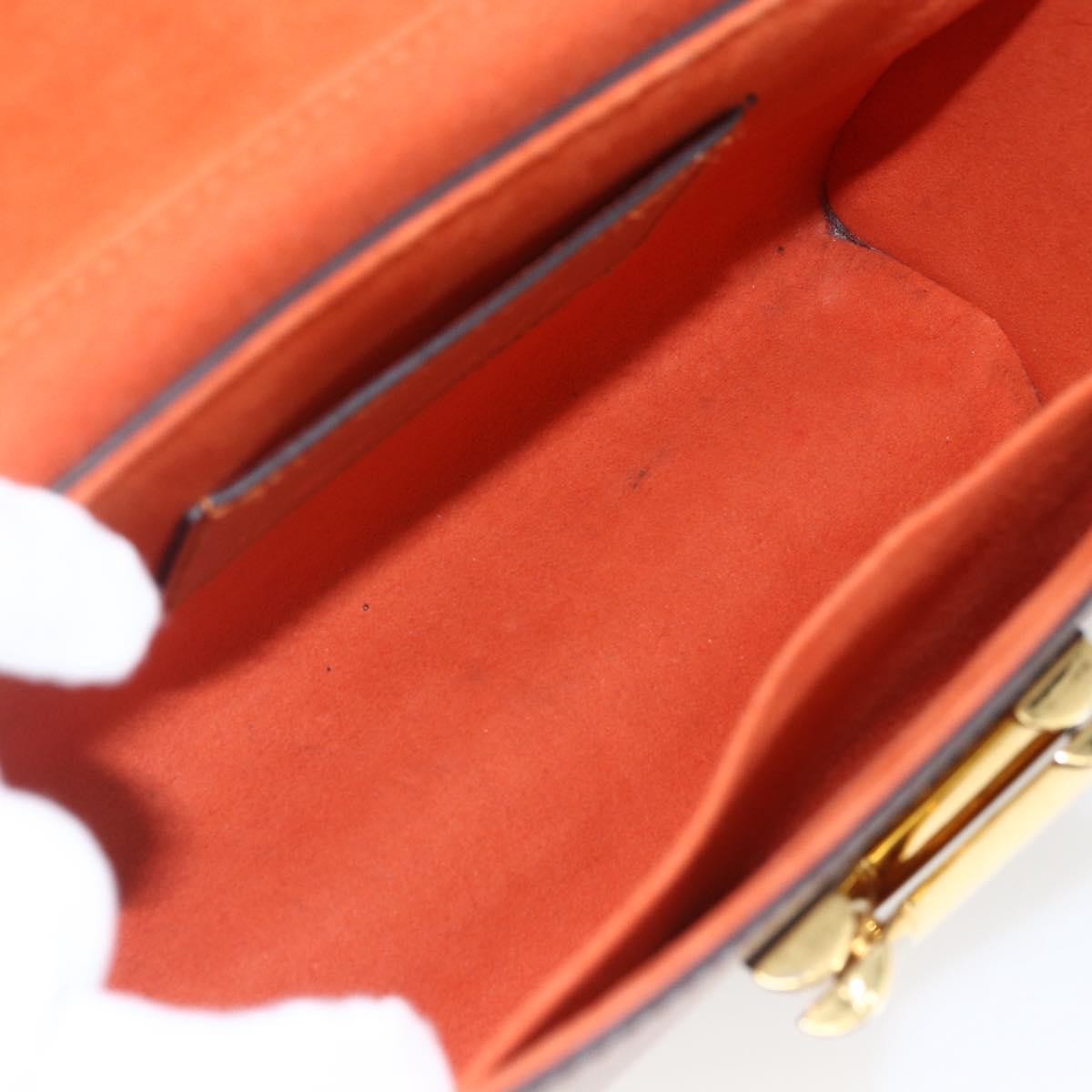 Louis Vuitton Twist Handbag Limited Edition Grace Coddington Catogram Canvas Brown Canvas Shoulder Bag Bag (Pre-Owned)