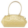Louis Vuitton Sherwood Handbag Monogram Vernis Yellow Patent_Leather Handbag (Pre-Owned)