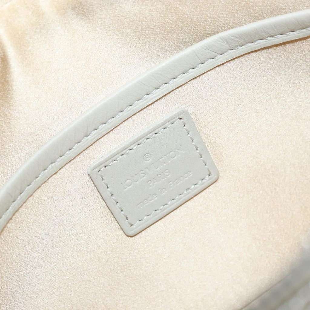 Louis Vuitton Mckenna Shoulder Bag Mini Lin Gold Canvas Bag (Pre-Owned)