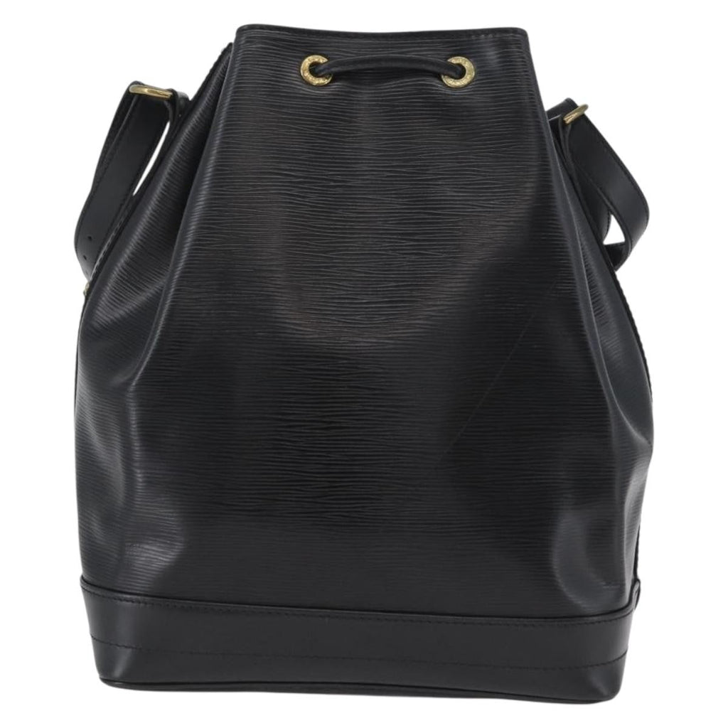 Louis Vuitton Noe Handbag Epi Leather Black Leather Shoulder Bag Bag (Pre-Owned)