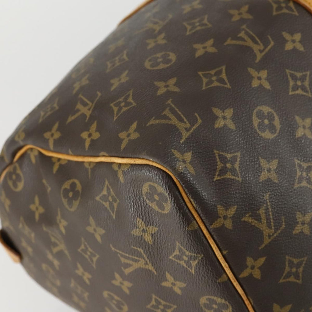 Louis Vuitton Keepall Bag Monogram Canvas Brown Canvas Travel Bag Bag (Pre-Owned)