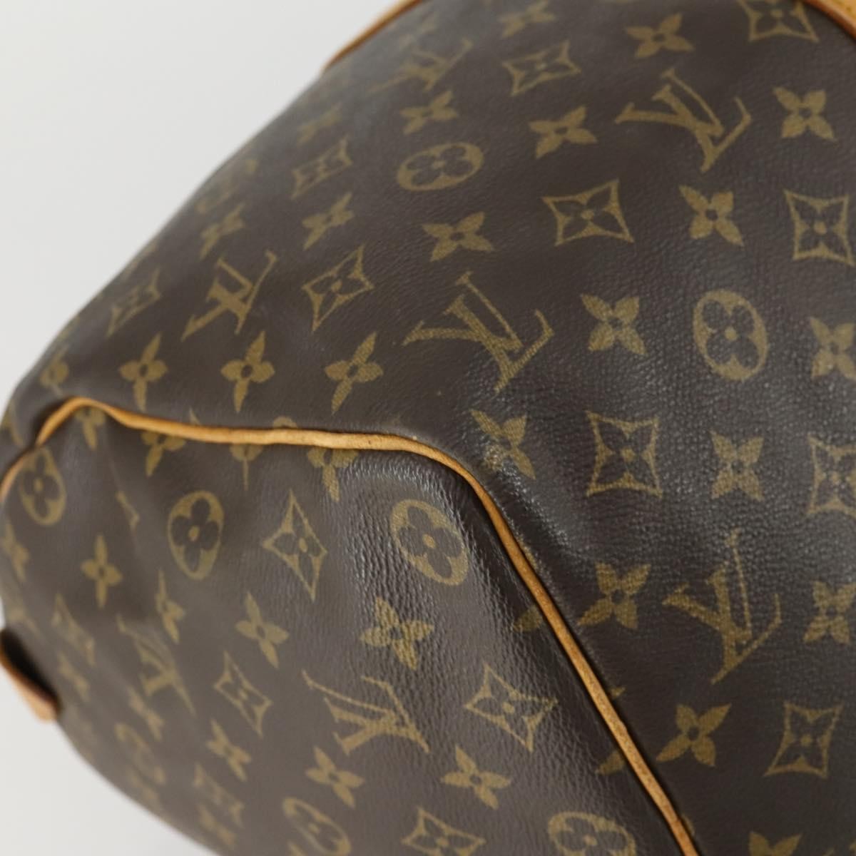 Louis Vuitton Keepall Bag Monogram Canvas Brown Canvas Travel Bag Bag (Pre-Owned)