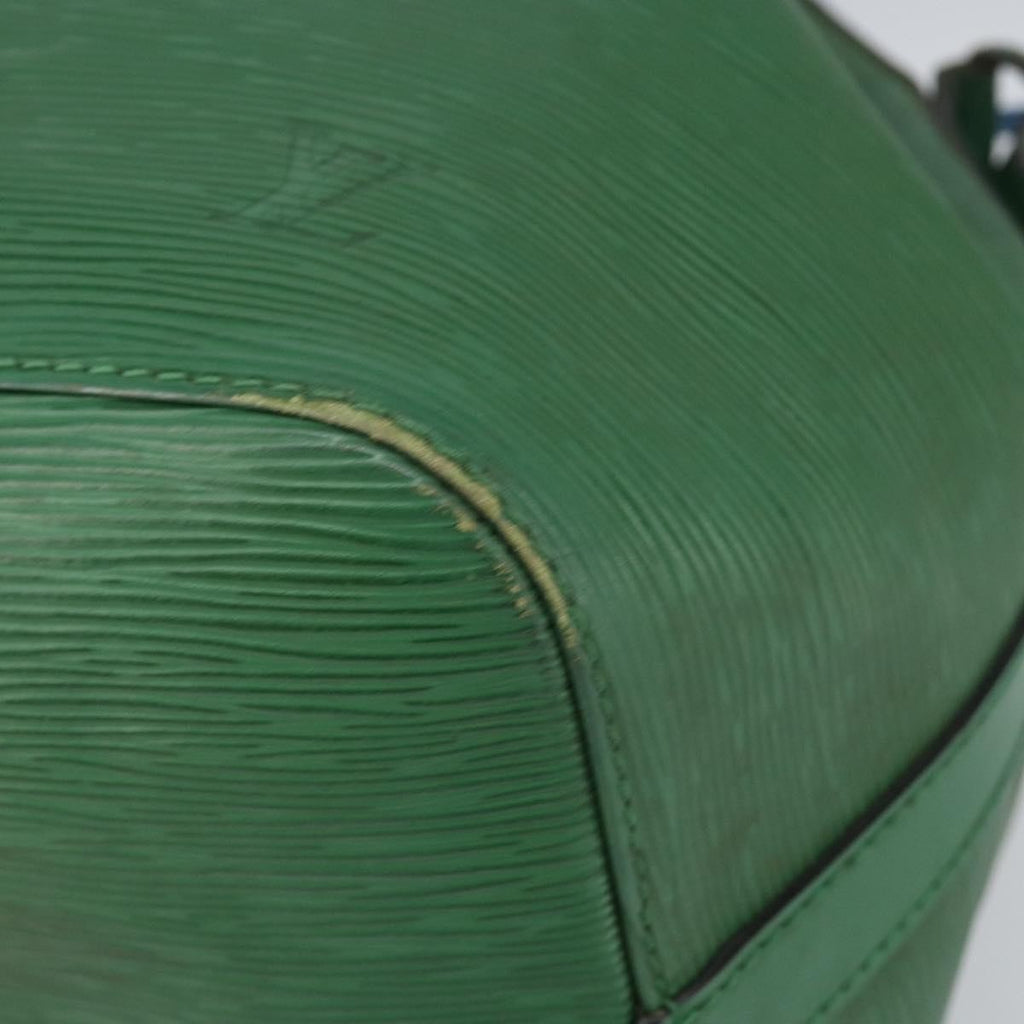 Louis Vuitton Petit Noe Handbag Epi Leather Green Leather Shoulder Bag Bag (Pre-Owned)
