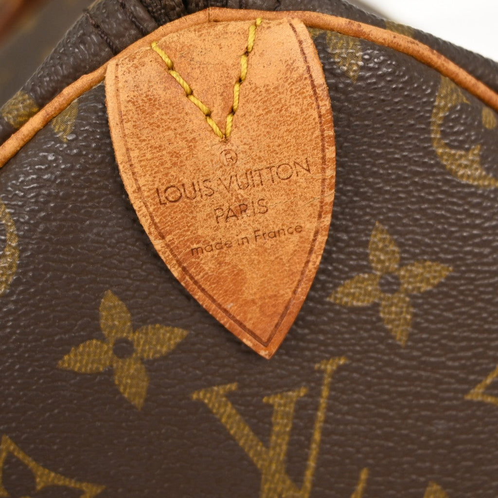 Louis Vuitton Keepall Bag Monogram Canvas Brown Canvas Travel Bag Bag (Pre-Owned)