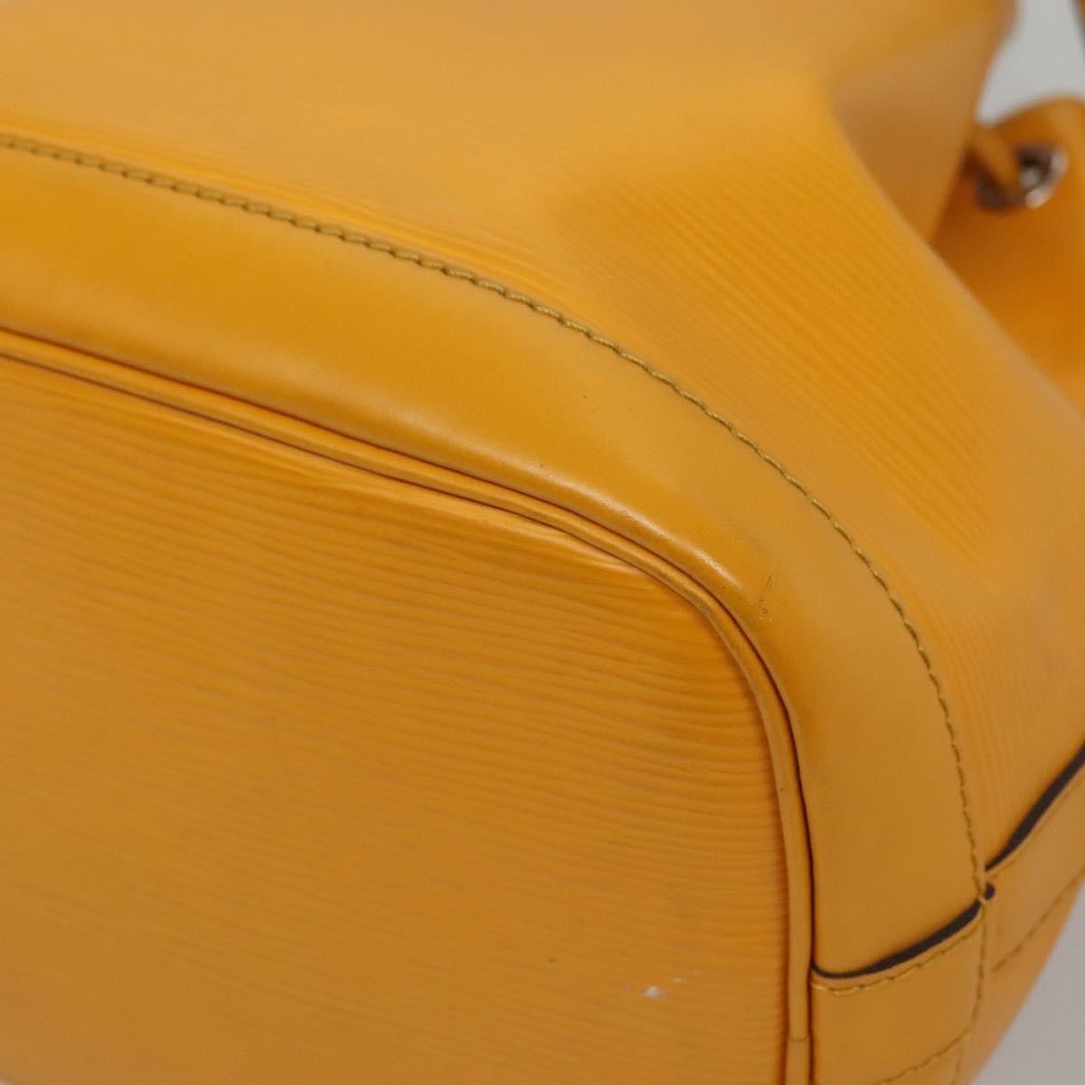 Louis Vuitton Petit Noe Nm Handbag Epi Leather Yellow Leather Shoulder Bag Bag (Pre-Owned)