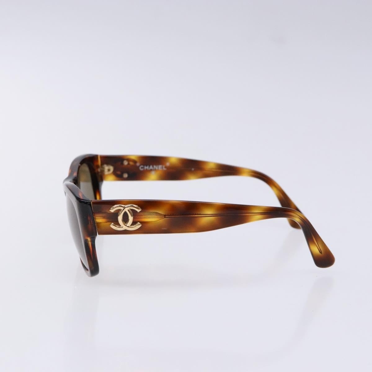 Chanel Logo Cc Sunglasses Plastic Brown Plastic Sunglasse Accessory (Pre-Owned)