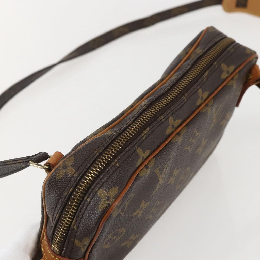 Louis Vuitton Pochette Marly Bandouliere Bag Monogram Canvas Brown Canvas Clutche & Pouche Bag (Pre-Owned)