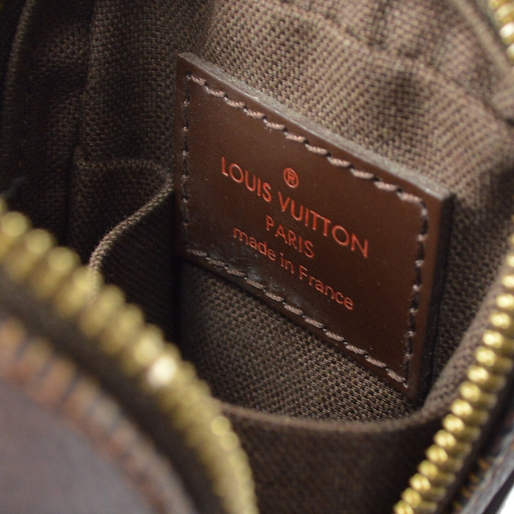 Louis Vuitton Etui Okapi Camera Case Damier Brown Canvas Shoulder Bag Bag (Pre-Owned)