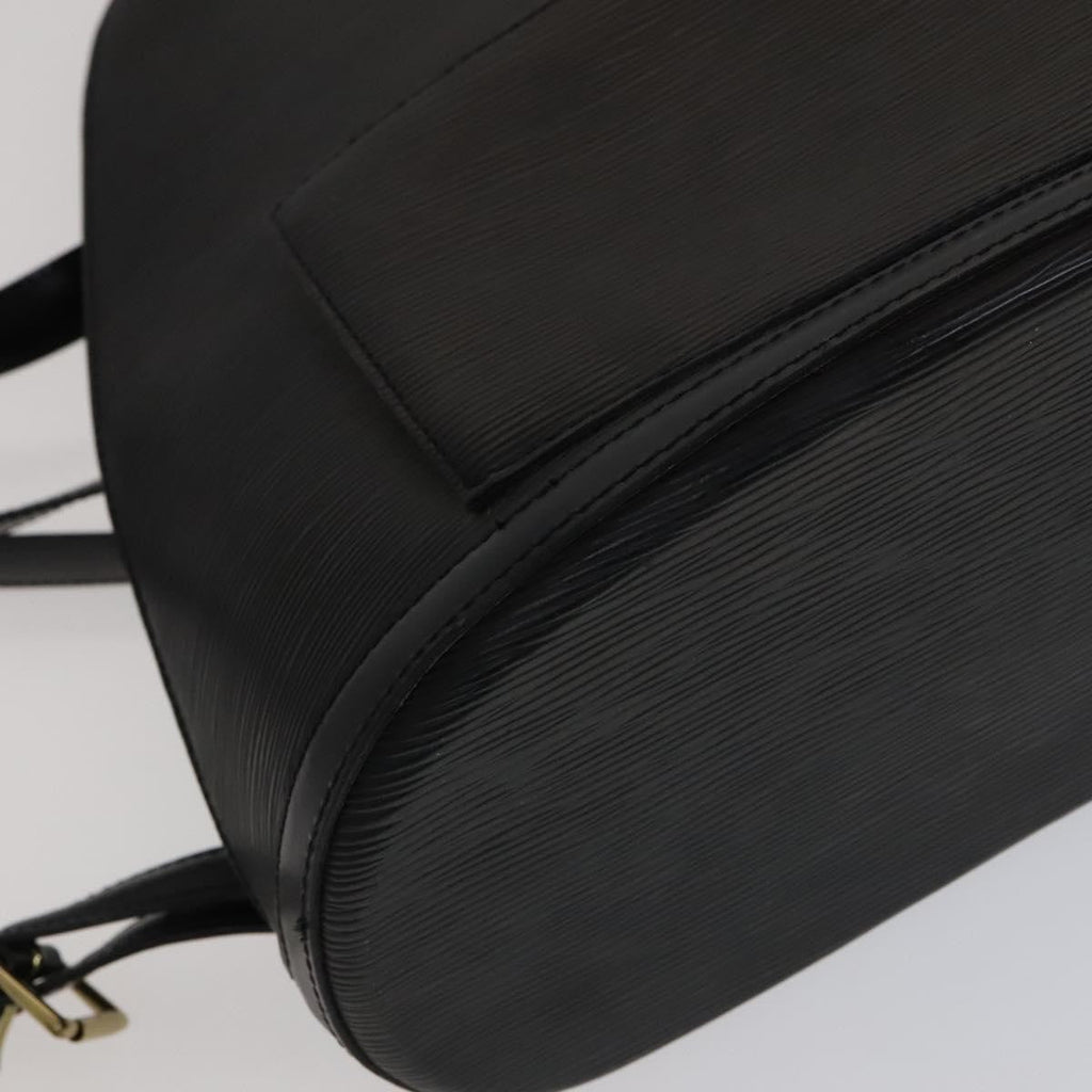 Louis Vuitton Gobelins Backpack Epi Leather Black Leather Backpack Bag (Pre-Owned)