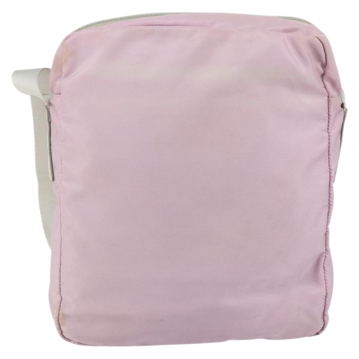 Prada Vintage Shoulder Bag Tessuto Pink Nylon Shoulder Bag Bag (Pre-Owned)