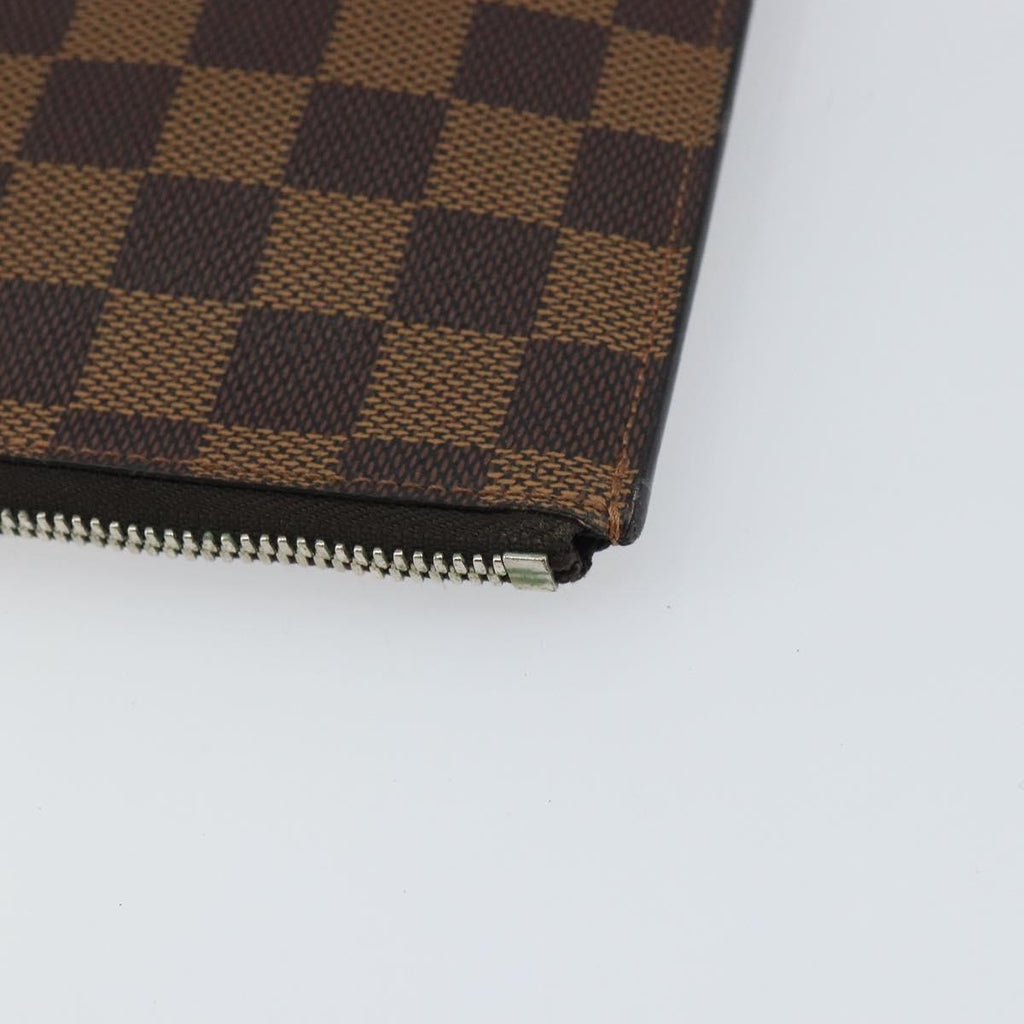 Louis Vuitton Pochette Jour Limited Edition Chapman Savane Damier Brown Canvas Clutche & Pouche Bag (Pre-Owned)