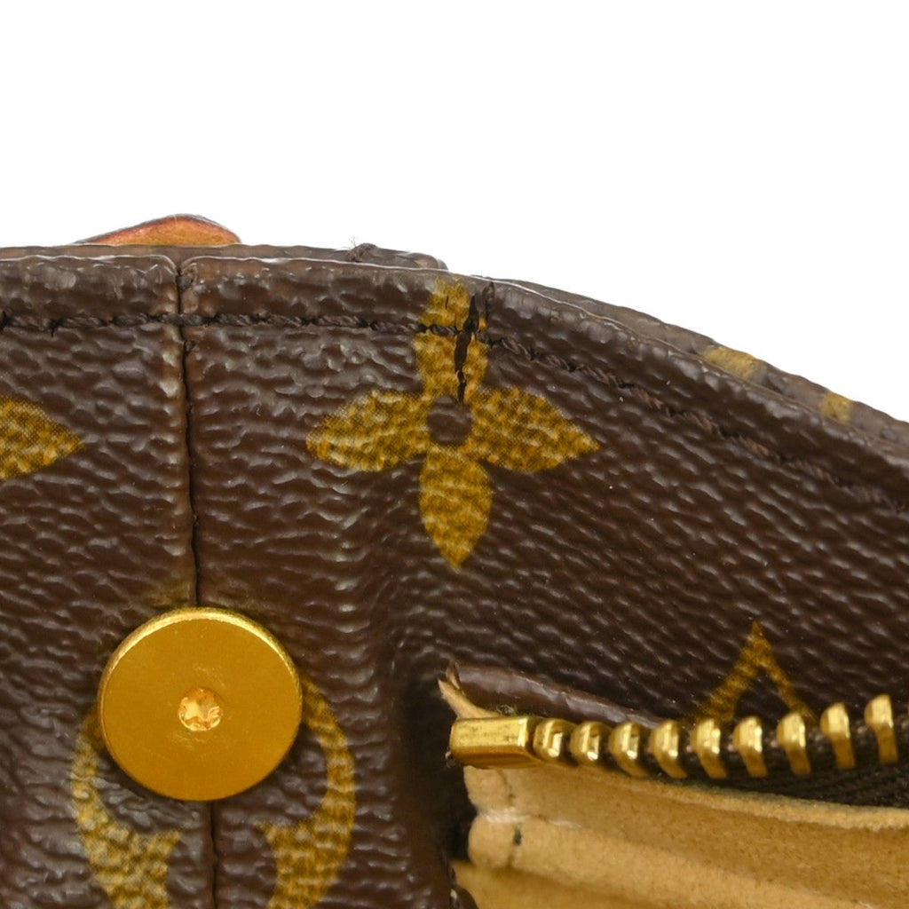 Louis Vuitton Monogram Looping Handbag Monogram Canvas Brown Canvas Shoulder Bag Bag (Pre-Owned)