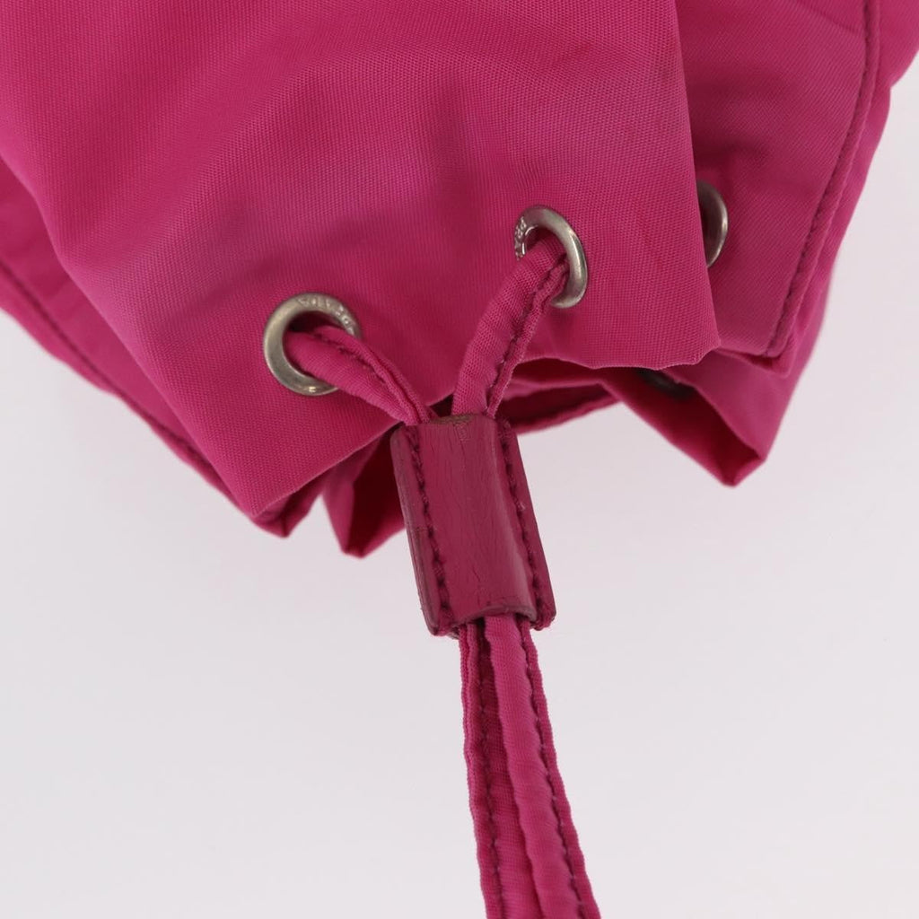 Prada Pochette Nylon Pink Nylon Clutche & Pouche Bag (Pre-Owned)