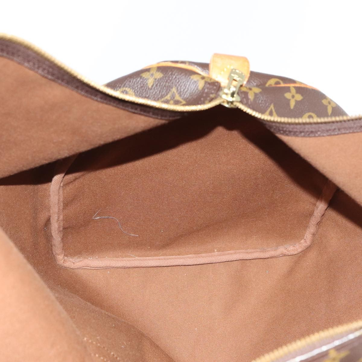 Louis Vuitton Keepall Bag Monogram Canvas Brown Canvas Travel Bag Bag (Pre-Owned)