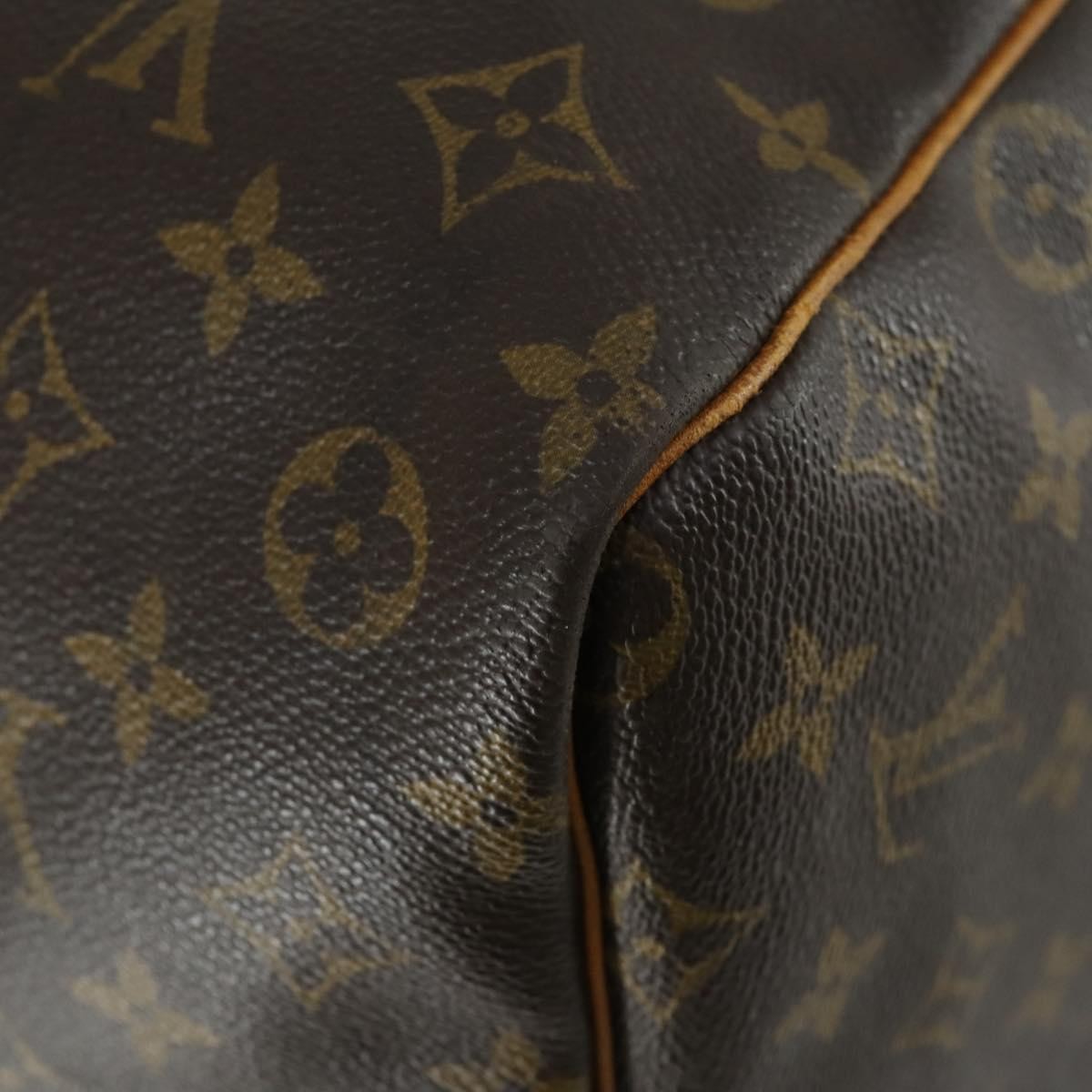 Louis Vuitton Keepall Bag Monogram Canvas Brown Canvas Travel Bag Bag (Pre-Owned)
