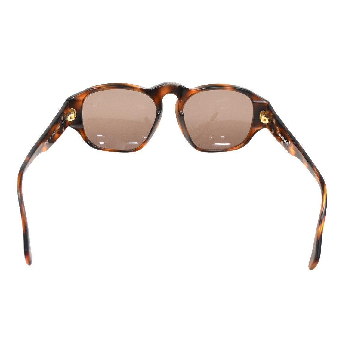 Chanel Logo Cc Sunglasses Plastic Brown Plastic Sunglasse Accessory (Pre-Owned)