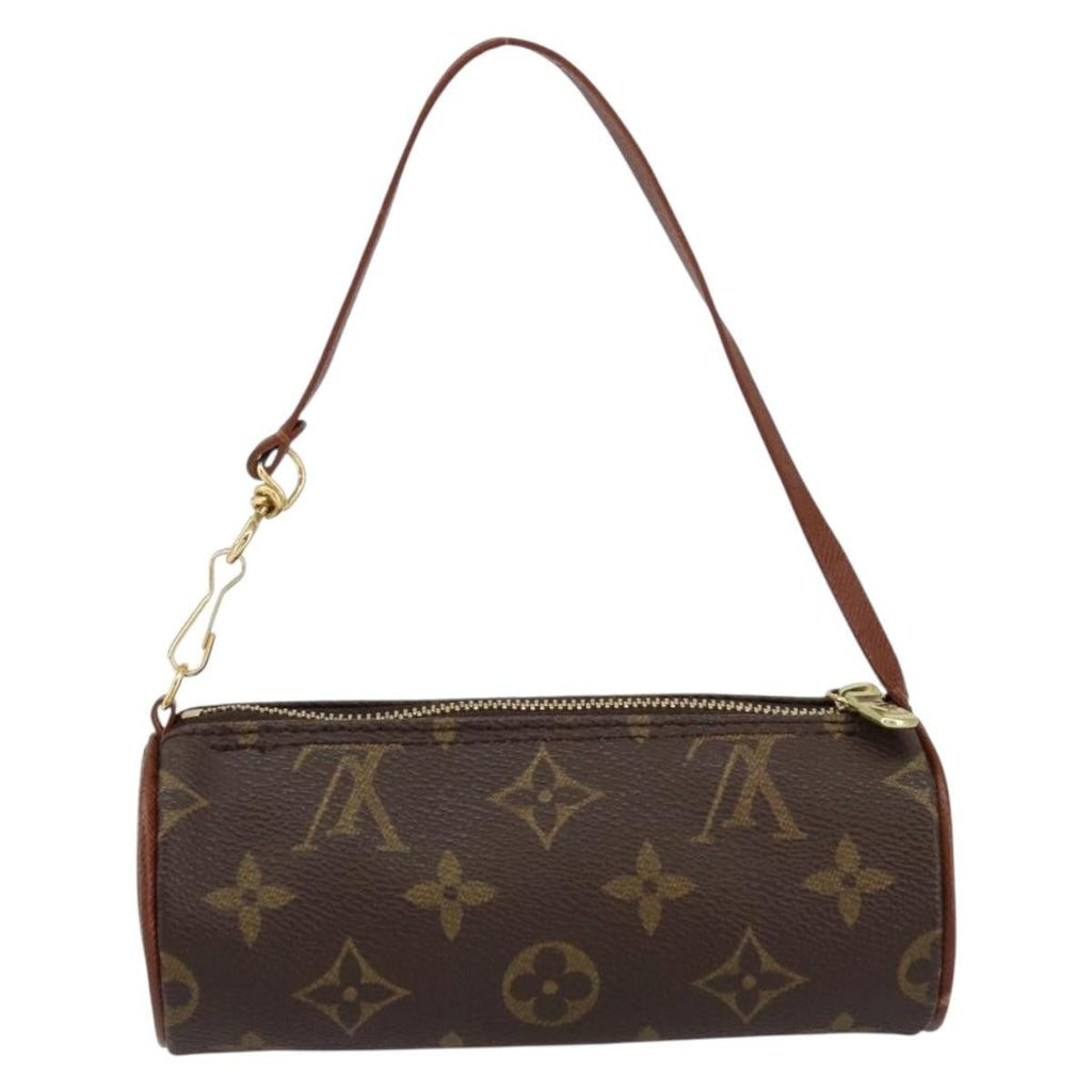 Louis Vuitton Papillon Pochette Monogram Canvas Brown Canvas Clutche & Pouche Bag (Pre-Owned)