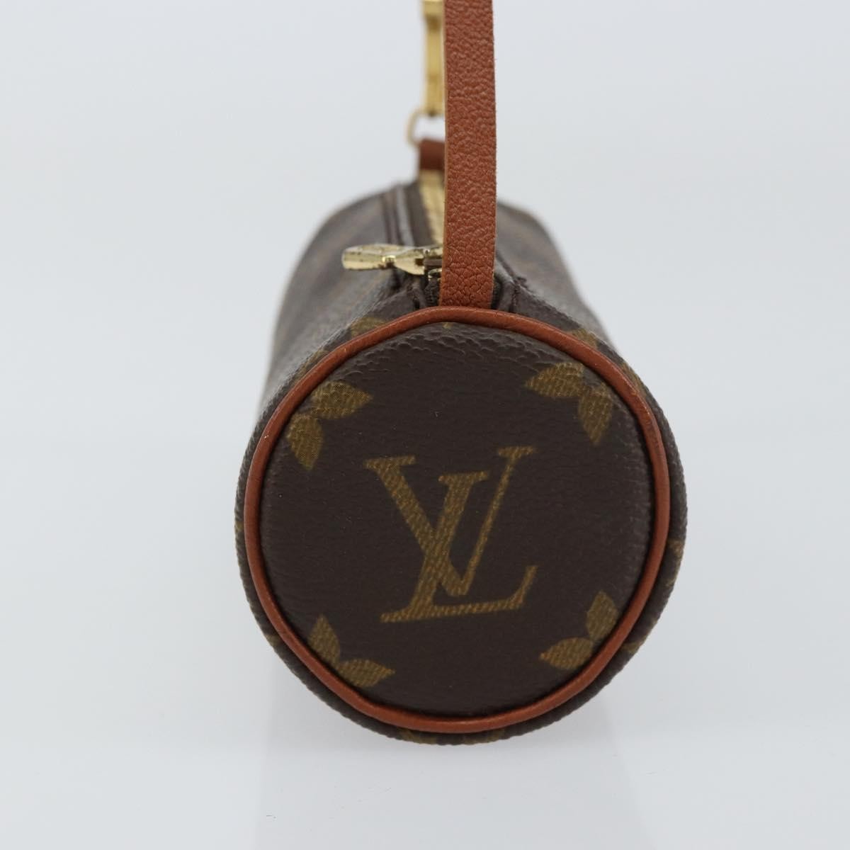Louis Vuitton Papillon Pochette Monogram Canvas Brown Canvas Clutche & Pouche Bag (Pre-Owned)