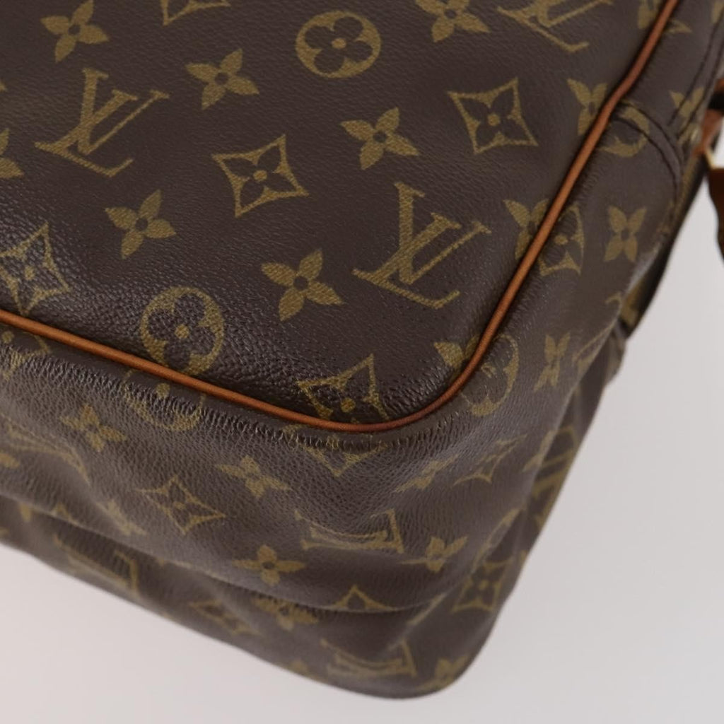 Louis Vuitton Reporter Bag Monogram Canvas Brown Canvas Shoulder Bag Bag (Pre-Owned)