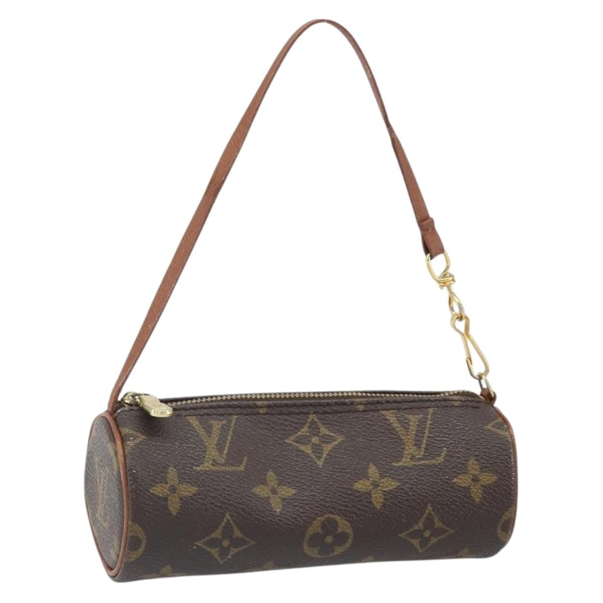 Louis Vuitton Papillon Pochette Monogram Canvas Brown Canvas Clutche & Pouche Bag (Pre-Owned)