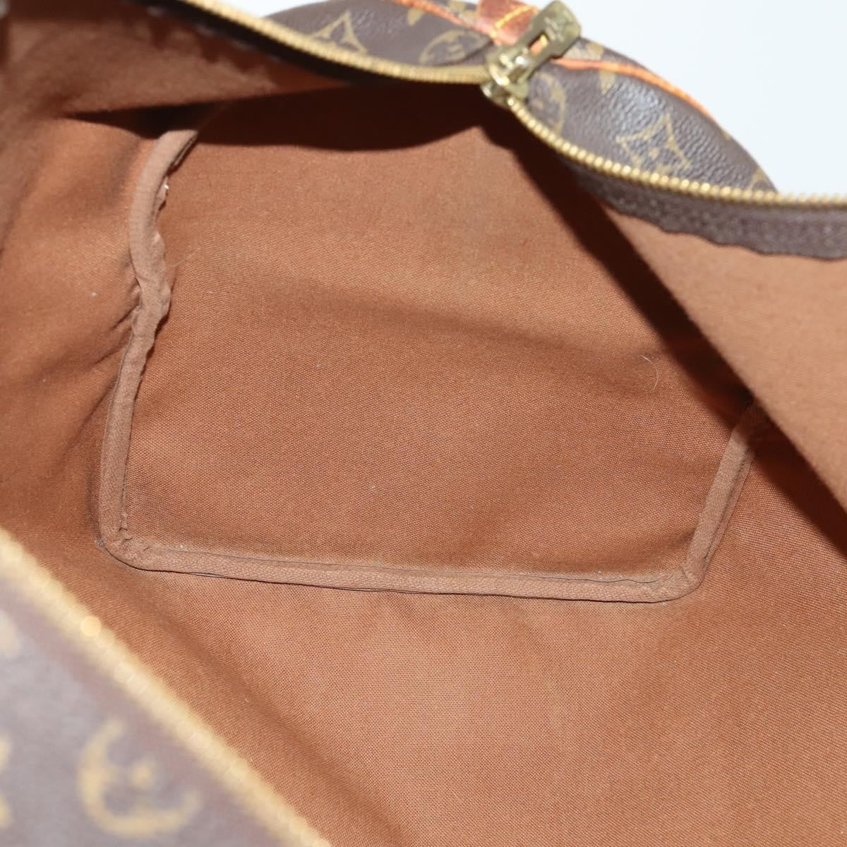 Louis Vuitton Keepall Bag Monogram Canvas Brown Canvas Travel Bag Bag (Pre-Owned)