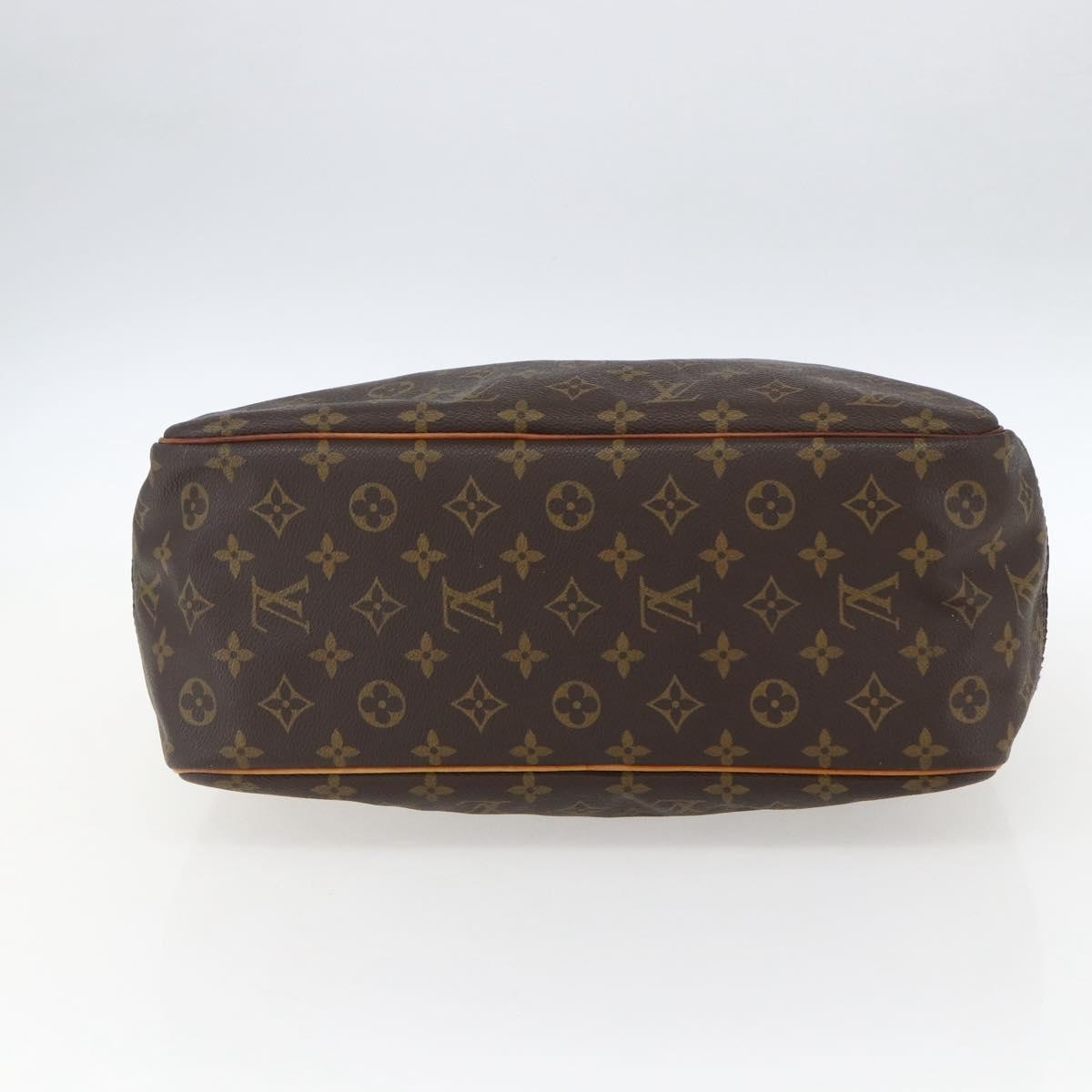Louis Vuitton Deauville Handbag Monogram Canvas Brown Canvas Handbag (Pre-Owned)