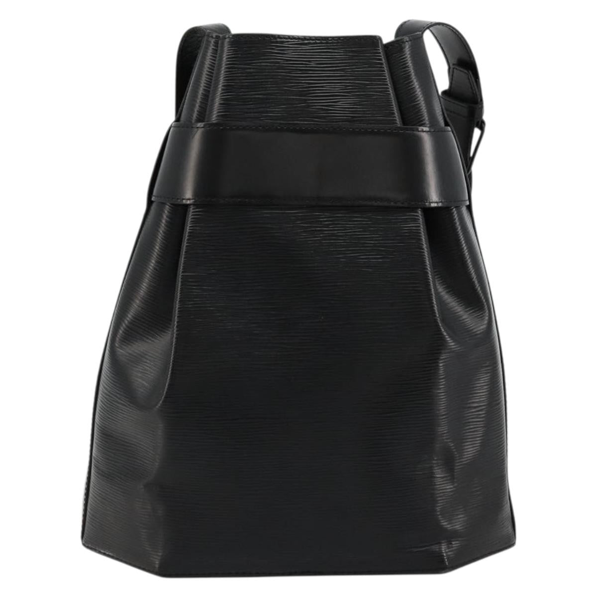 Louis Vuitton Vintage Sac D'epaule Handbag Epi Leather Black Leather Shoulder Bag Bag (Pre-Owned)