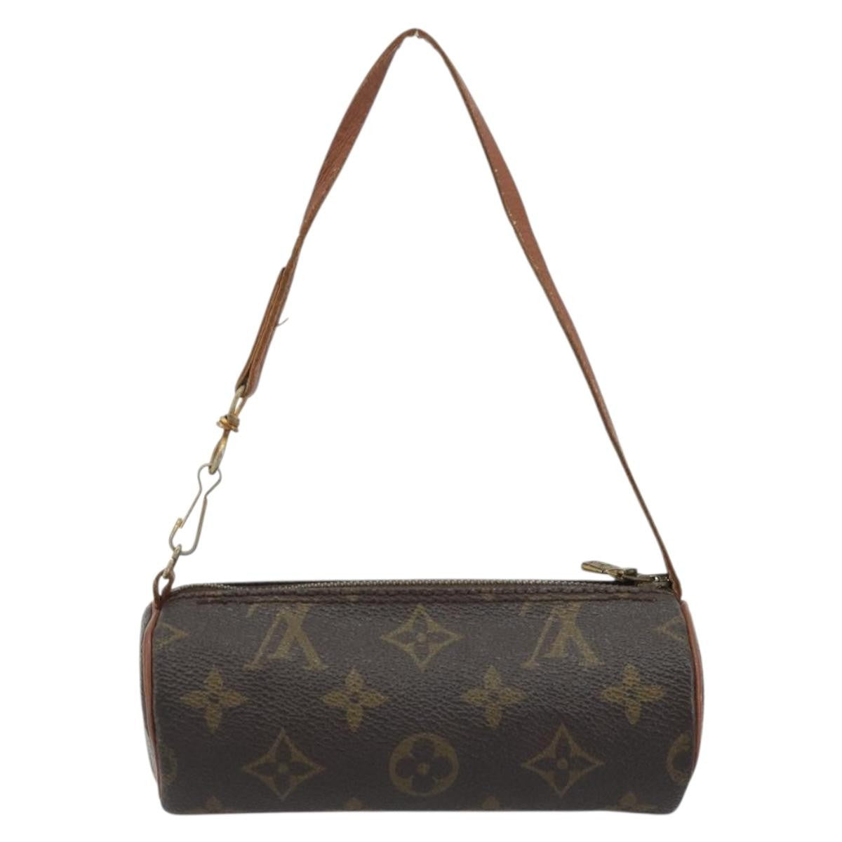 Louis Vuitton Papillon Pochette Monogram Canvas Brown Canvas Clutche & Pouche Bag (Pre-Owned)