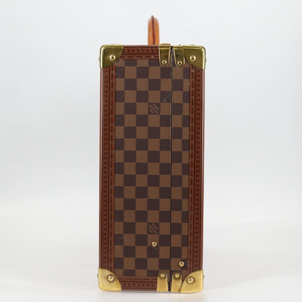 Louis Vuitton Cotteville Trunk Monogram Canvas Brown Canvas Bag (Pre-Owned)