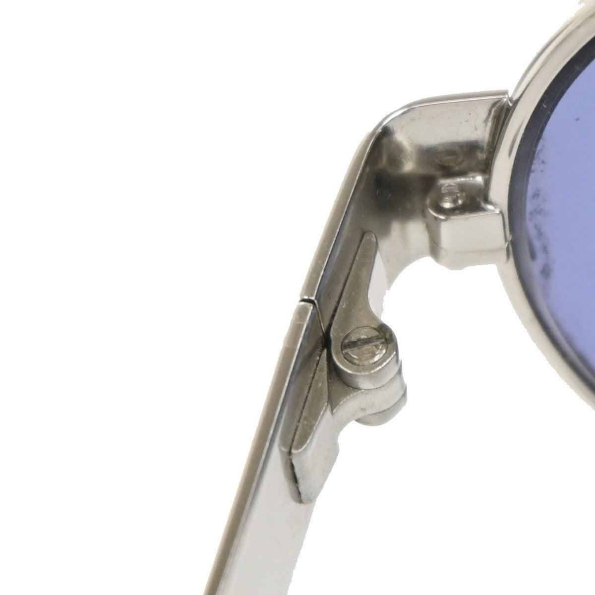 Chanel Chanel Logo Sunglasses Eye Wear Plastic Blue Metal Sunglasse Accessory (Pre-Owned)