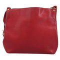 Louis Vuitton Mandara Handbag Epi Leather Red Leather Shoulder Bag Bag (Pre-Owned)